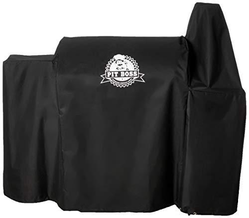 Pit Boss Grills 73821 Pit Boss Deluxe and 820 Pro Series Pellet Grill Cover, PB820D, Black - Grill Parts America