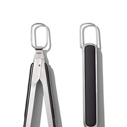 OXO Good Grips Grilling Tools, Tongs and Turner Set, Black - Grill Parts America