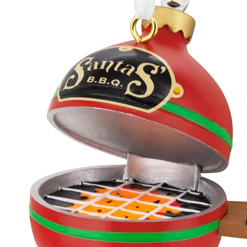 Hallmark Santa's BBQ Grill Christmas Ornament - Grill Parts America