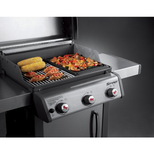 Weber Porcelain-Enameled Cast Iron Griddle for Spirit 300 Series - Grill Parts America