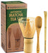 BambooWorx Matcha Whisk Set - Matcha Whisk (Chasen), Traditional Scoop (Chashaku), Tea Spoon. The Perfect Set to Prepare a Cup of Japanese Matcha Tea, Handmade from 100% Natural Bamboo - Grill Parts America