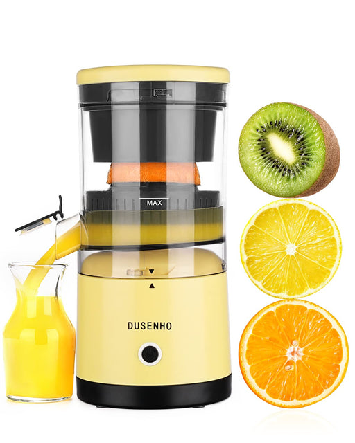 Electric Juicer Rechargeable - Citrus Juicer Machines with USB and Cleaning Brush Portable Juicer for Orange, Lemon, Grapefruit - Grill Parts America