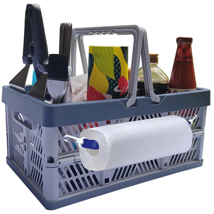 Rilltowpe BBQ Sauce&Tools Storage Basket it more convenient for you to carry barbecue sauce tools outdoors, on the beach, and on barbecues, and it is easier to store barbecue sauce tools. - Grill Parts America