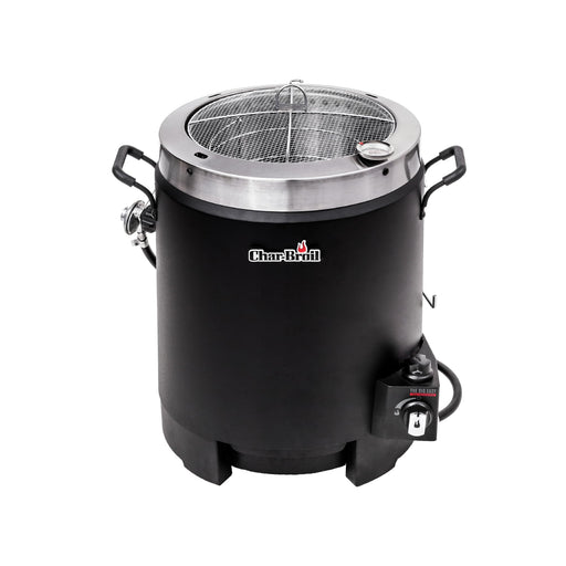 Charbroil® The Big Easy® TRU-Infrared™ Cooking Technology Propane Gas Stainless Steel Oil-Less Turkey Fryer, Black - 17102065 - Grill Parts America