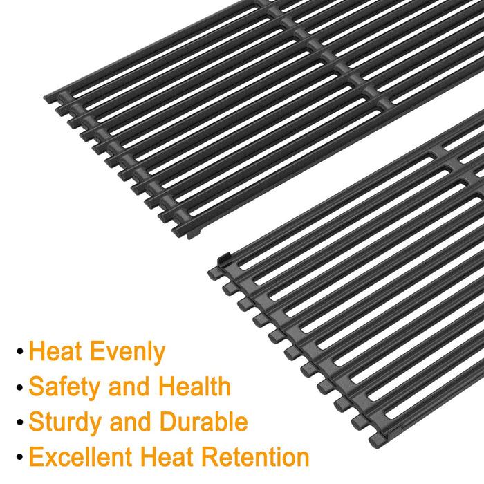 Grill Grates Replacement for Charbroil Tru Infrared Grill Parts 463242516 463242515, 463367016, 466242515, 466242615, 463243016, 463367516, 466242516, 466242616, 463346017, G466-0025-W1A, G472-0028-W1 - Grill Parts America