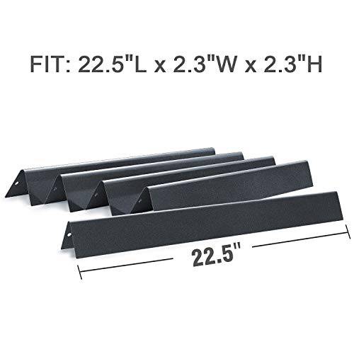 Antree Replacement Flavorizer Bar Porcelain Steel Grill Heat Plate Set of 5 - Grill Parts America