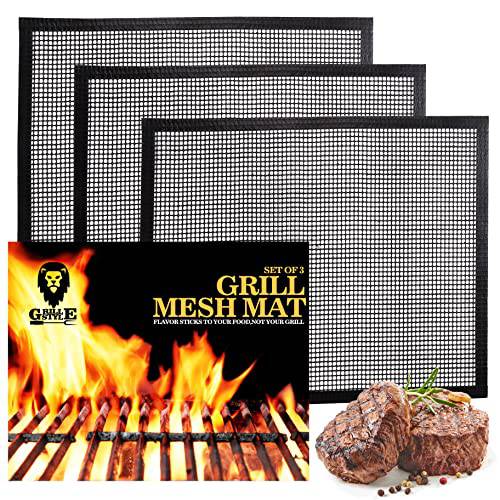 Grillaholics Mesh Grill Mat - Set of 2