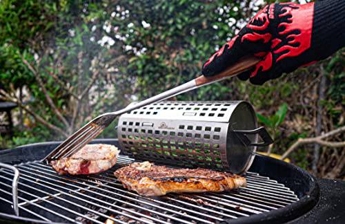 Amazon.com: Grill Accessories BBQ Tool - 9pcs Stainless Steel Grilling  Tools BBQ Set with Spatula Basting Cover Grill Carry Bag for Camping,Camp  Chef Utensil Grill Set-Gift Ideas BBQ Accessories, Gifts for Men