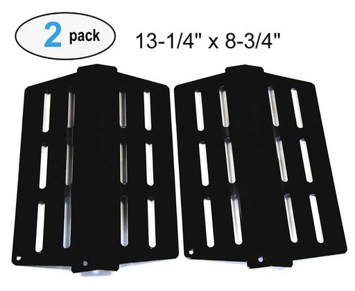 2-pack Genesis 300 series grills Replacement Porcelain steel Grill Heat Plate, Heat Shield - Grill Parts America