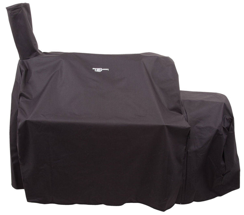 Oklahoma Joe's Highland Offset Smoker Cover, Black - Grill Parts America