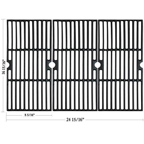 Hisencn Cast Iron Cooking Grid Grates Replacemen, G467-0002-W1, 16 15/16" - Grill Parts America