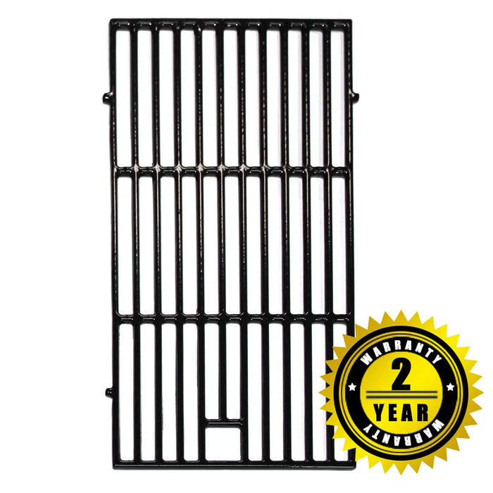 Hongso 19 1/4 inch Porcelain Coated Cast Iron Grill Grates Replacement for Brinkmann 810-8502-S 810-8501-S, Charmglow 720-0234 720-0396, Jenn-Air 720-0337 Gas Grill,5 Burner Ducane Stainless, PCE223 - Grill Parts America