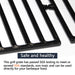 Hongso 19 1/4 inch Porcelain Coated Cast Iron Grill Grates Replacement for Brinkmann 810-8502-S 810-8501-S, Charmglow 720-0234 720-0396, Jenn-Air 720-0337 Gas Grill,5 Burner Ducane Stainless, PCE223 - Grill Parts America