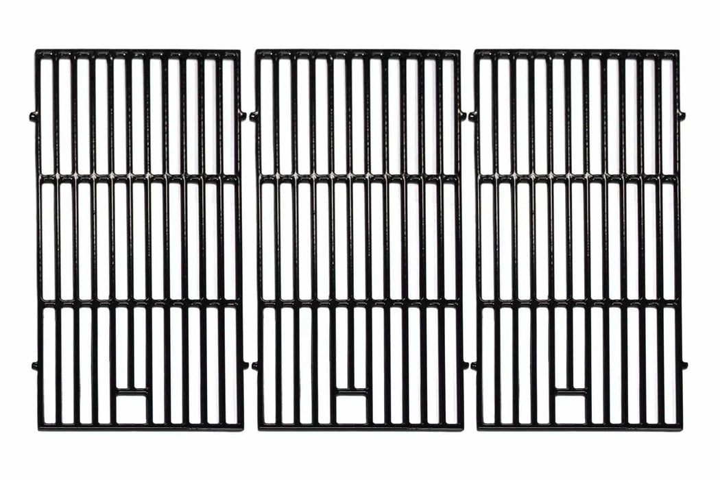 Hongso 19 1/4 inch Porcelain Coated Cast Iron Grill Grates Replacement for Brinkmann 810-8502-S 810-8501-S, Charmglow 720-0234 720-0396, Jenn-Air 720-0337 Gas Grill,5 Burner Ducane Stainless, PCE223 - Grill Parts America