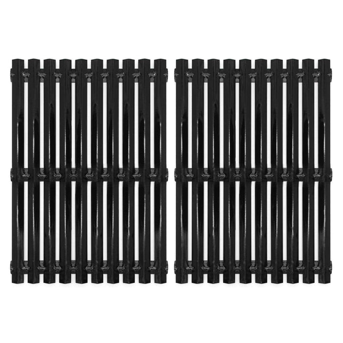Hongso Porcelain Steel Cooking Grid Grates Replacement Parts, 17 3/16 incn BBQ Grill Parts, 2-Pack (PCI812) - Grill Parts America