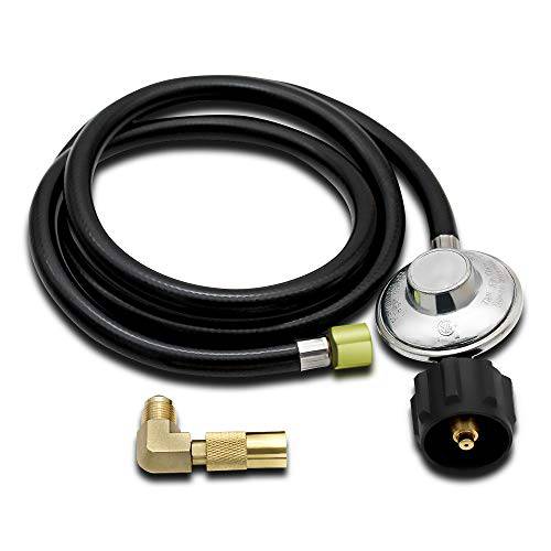 MCAMPAS Propane Regulator and Hose Universal Grill Regulator Replacement Parts - Grill Parts America