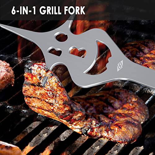 4 Piece Grilling Set Grill Accessories for Outdoor Grill - BBQ Utensil –  Grillers Choice Brands