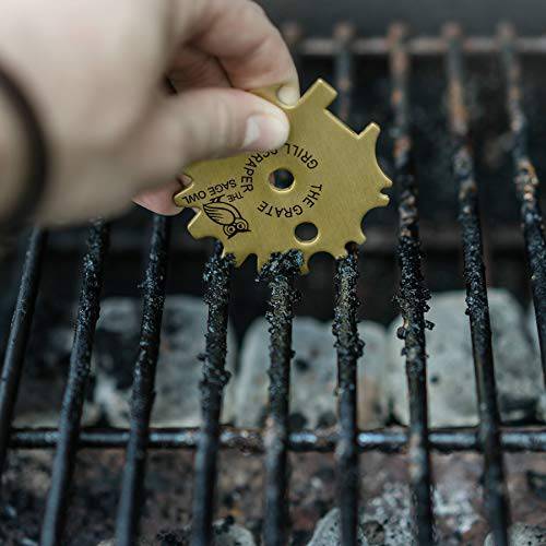 The Sage Owl Safe Brass Barbeque Grill Cleaner - Grill Parts America