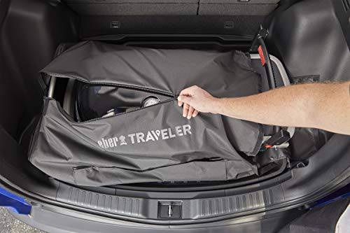 Weber 7030 Traveler Cargo Protector Grill Cover, Black - Grill Parts America