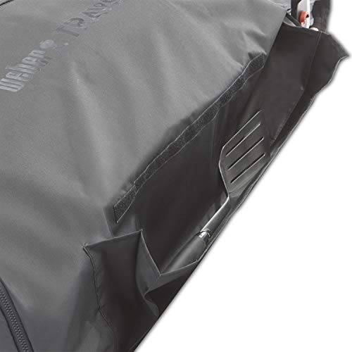 Weber 7030 Traveler Cargo Protector Grill Cover, Black - Grill Parts America