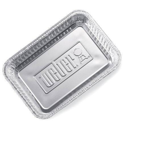 Weber 6415 Small Drip Pans Aluminum 8.5" X 6" - Grill Parts America