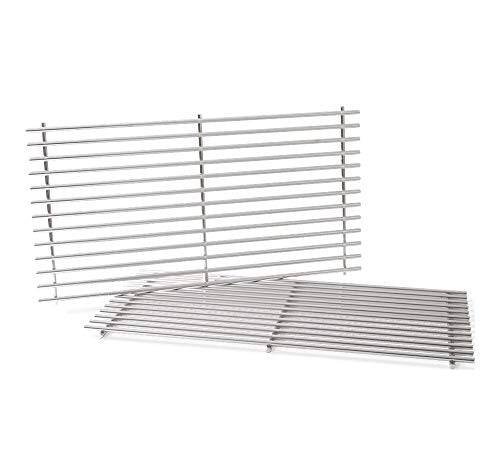 Weber 66801 SS 19" x 10" 7mm Grates for Genesis II LX 240 Grills - Grill Parts America