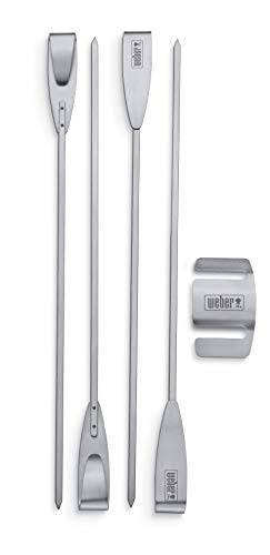 Weber Style Stainless Steel Skewer Set - Grill Parts America