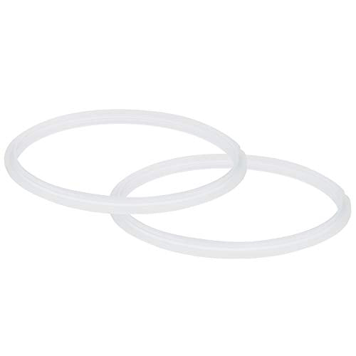 Pack of 2 Silicone Sealing Rings Compatible With Instant Pot 5 & 6 Quart