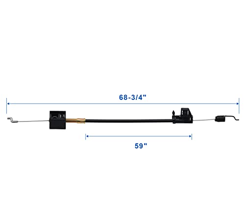 Gpartsden 189182 Mower Self Propelled Drive Cable 532189182 for Craftsman Husqvarna 60-104 Lawn Tractor Parts - Grill Parts America