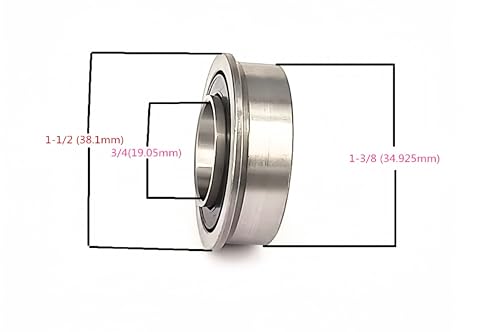 DEEG Replacement for John Deere Lawn Mower Front Wheel Bearing Kit LA100 L105 LA115 LA125 LA130 LA135 LA140 LA145 LA150 LA155 LA165 LA175 x300 d120 D140 D130 D110 D170 L110 L120 L130 L135 - Grill Parts America