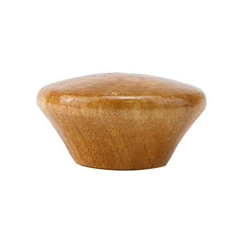 MY MIRONEY Solid Wood Pot Lid Knob 1.89" Diameter Universal Kitchen Cookware Lid Replacement Handle Wooden Anti Scalding Pan Lid Top Replacement Knob with Screws Pack of 4 - Style 3 - Kitchen Parts America