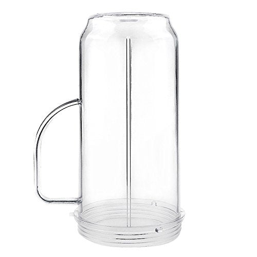 2 Packs 22oz Tall Replacement Blender Cup With 2 Flip Top to Go