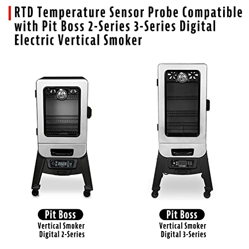 Temperature Probe Sensor Grill Replacement Parts BBQ PB-39P350 Silver Black  NEW