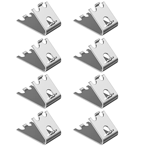 [30 Pack] 920158 Freezer Shelf Clip for True & Other Commercial  Refrigerator - Stainless Steel Shelving - Refrigerator Shelf Clips - Metal  Shelf Clips