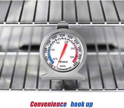 Kitchen Analog Oven Thermometer Cooking Temperature Gauge for BBQ Oven  Grill