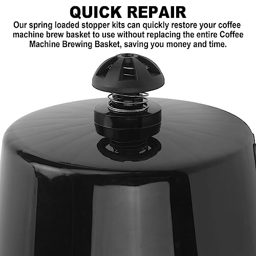 Coffee Machine Brewing Basket Bottom Spring Loaded Stopper Kits Replacement for Hamilton Beach FlexBrew 2-Way Coffee Maker Brew Basket Parts