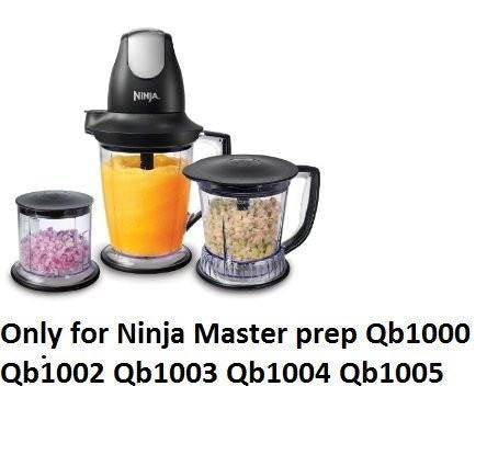 40oz Bowl for Ninja Master Prep Food Processor QB700 QB750 QB900B Qb1000 Qb1003 QB1004 QB1005, Black