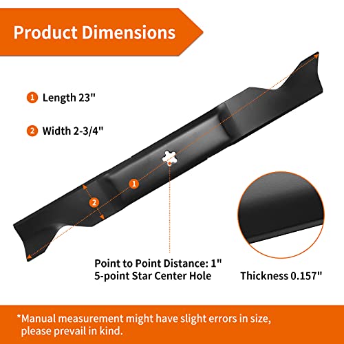 Poulan pro 46 inch mower online blades