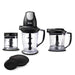 Ninja QB1004 Blender/Food Processor with 450-Watt Base, 48oz Pitcher, 16oz Chopper Bowl, and 40oz Processor Bowl for Shakes, Smoothies, and Meal Prep - Kitchen Parts America