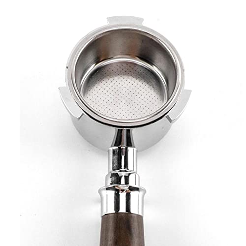 Gralara 51mm Coffee Portafilter, Filter Handle, Bottomless Portafilter for Espresso Machine Parts Replacement Accessories, Style B - Kitchen Parts America