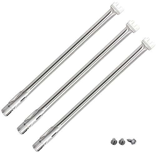 Grill burner clearance tubes