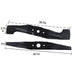 72531-VH7-000 & 72511-VH7-000 Lawn Mower Blade Set for HRX217, HRX217K1, HRX217K2, HRX217K3, HRX217K4 Mower 21" MicroCut Twin Blade Set - Grill Parts America