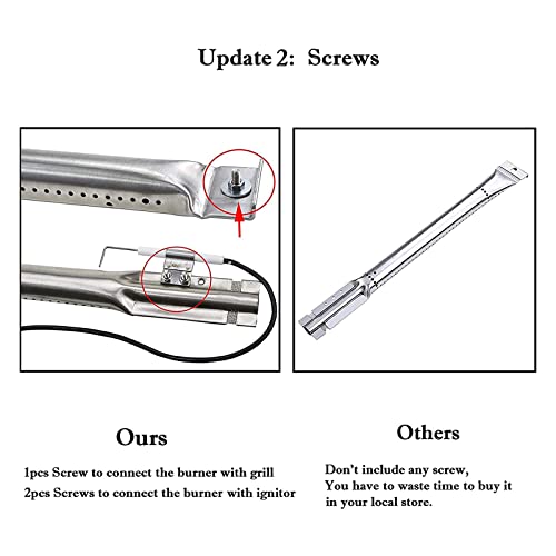 Hisencn Grill Replacement Parts for Charbroil 6 Burner 463230515