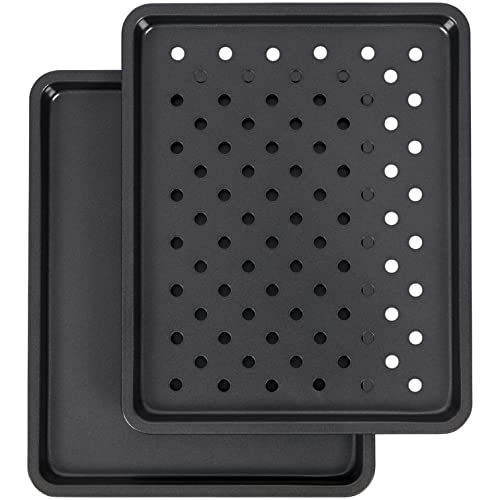 Wilton Nonstick Cookie Sheet, Cooling Grid and Silicone Baking Mat Bakeware  Set, 4-Piece