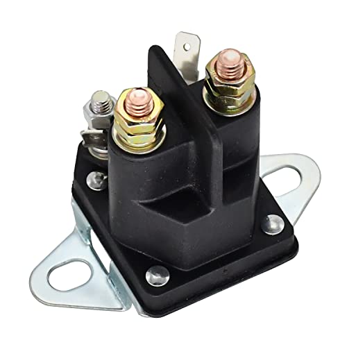 Jiayicity 4 Pole 12V Solenoid 146154 532146154 Compatible with Craftsman 146154 145673 Compatible with Poulan 532145673 146154 Compatible with Husqvarna 532109946 Compatible with AYP 109081X - Grill Parts America