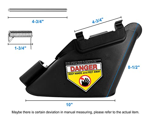 Craftsman lt1000 discharge discount chute