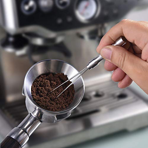 Espresso Coffee Stirrer Needle Coffee Distribution Stirring Tool Coffee  Powder Tamper Distributor Coffee Machine Accessories