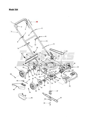 MTD 946-1132 Blade Control Cable - Grill Parts America