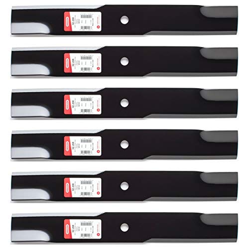 6PK Oregon 92-208 Blades for 54" Hustler 601124, 797704, 601013, 602416, 797696, 797712 - Grill Parts America