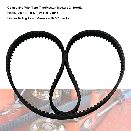 120-3335 Lawn Mower Belt, Comaptible with Toro TimeMaster Tractors and Lawn Mowers with 30" Decks, Replacement 265-610, 1203335 Belt, Fits 20199 20200 More - Grill Parts America